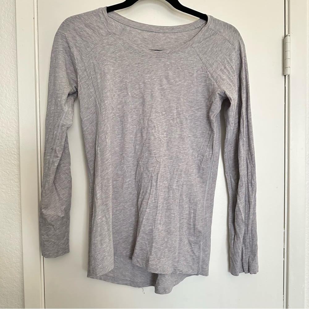 Lululemon Purple long sleeve top